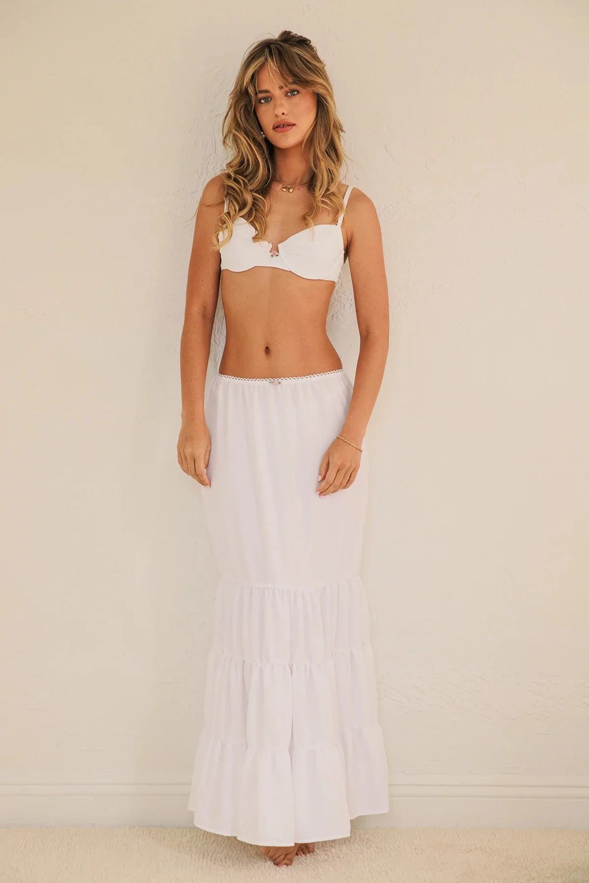 Claire Tiered Maxi Skirt - Image 2