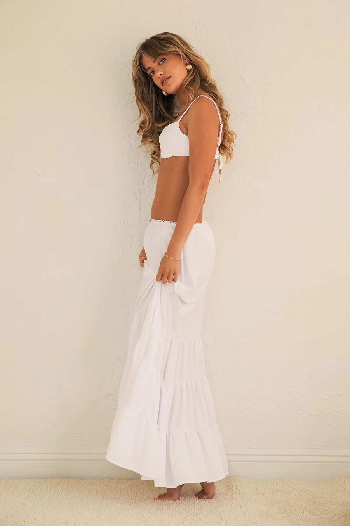 Claire Tiered Maxi Skirt - Image 3